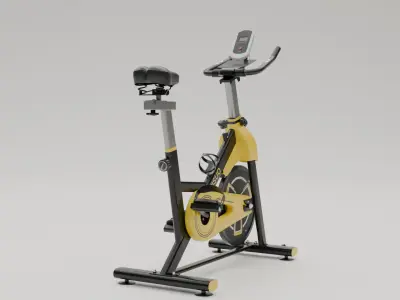 Gym Equipment Low-poly 3D model shop