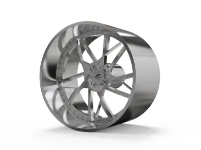  AMANI FORGED Pura ORIGINAL  wheel 3D print model