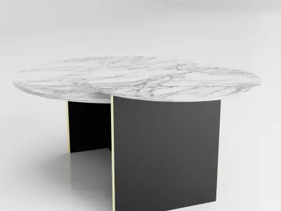 Modern Coffee Table 3D Model 3D model