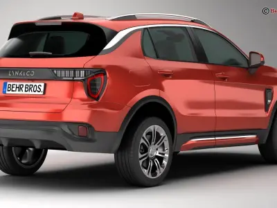 Lynk  Co 01 2018 3D model