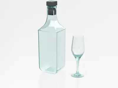 Decanter 01 3D model