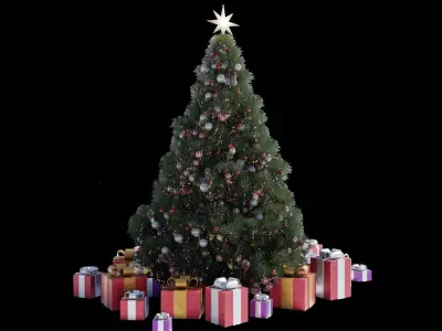 Christmas tree 3D model
