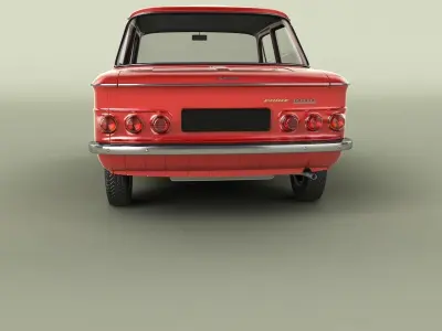 NSU Prinz 1000  3D model