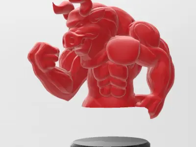 Red Bull 3D Printable Model STL OBJ 3D print model