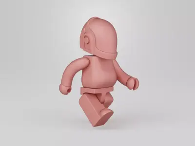 Bearbrick Daft Punk 1 3D print model
