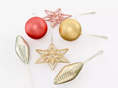 christmas light 3D model
