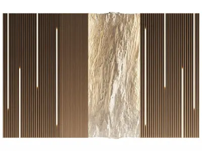 Wall 3D panel 12 3D model purchase