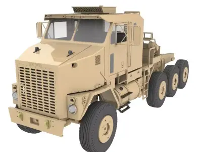 Oshkosh M1070 full model for RC chassis  3D print model