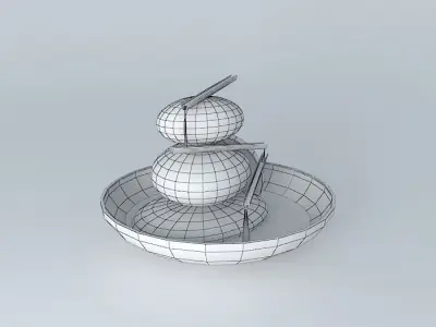 Oriental Source Free 3D model