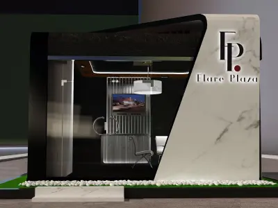  Show Room Store Exhibition a670 G 3D model