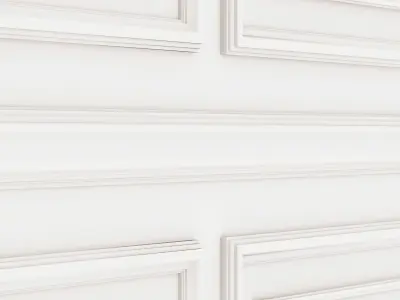 Wall molding 3D model