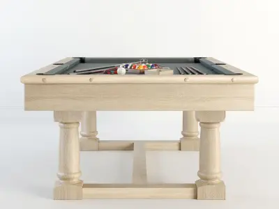 RH Brunswick exclusive tournament billiards table 3D model