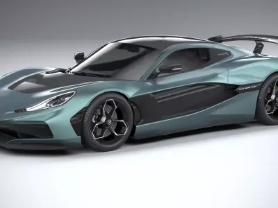 Rimac Nevera R 2025 3D model
