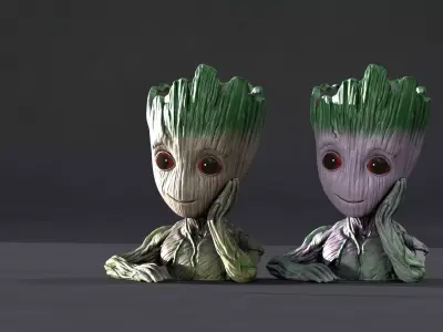 Flower Vase 3D model