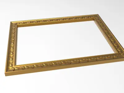 Carved Picture Frame 3D model 23