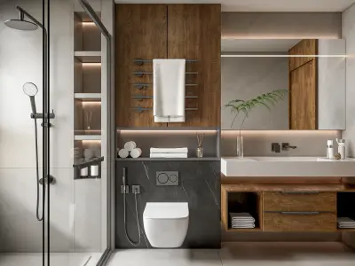 Bathroom 68 3D model