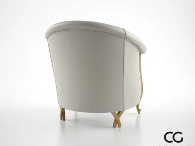 Christopher Guy Greta armchair 3D model