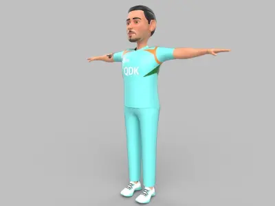 De kock 3D model