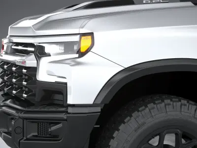 Chevrolet Silverado ZR2 Bison CG 2023 3D model