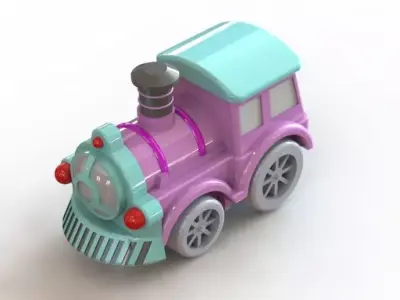 TOY TRAIN HEAD choo choo 3D print model