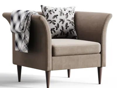 Armchair C116 3D model