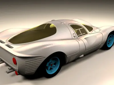 ferrari 412p model 3D print model
