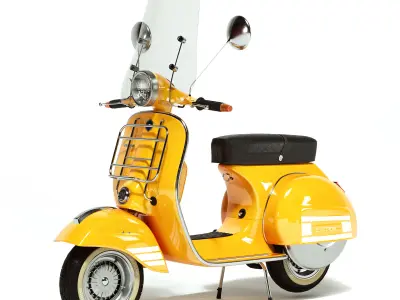 Vespa 3 scooter 3D model