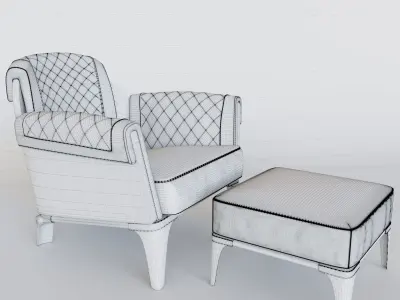 Sherwood Armchair  3D model