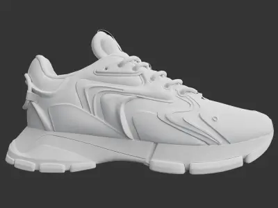 Lacoste Sneakers 3D model