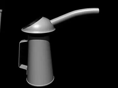 50 Oil Cans Base Mesh Pack Low-poly 3D model