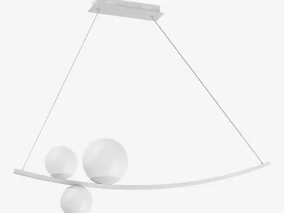 815436 Croco Lightstar Ceiling chandelier 3D model