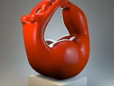 Sculpture Gutaperchivaya P 3D print model