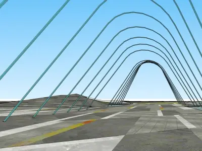 3D Pavement Model 3D model