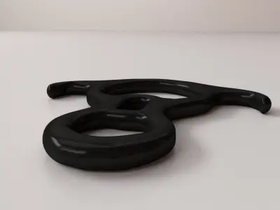 Belay Device v2 3D model