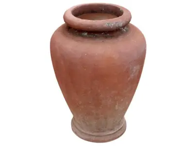 3D Scanned Clay Pot Free low-poly 3D model