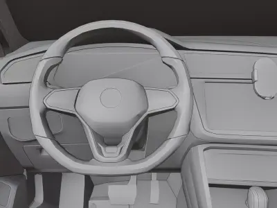 Volkwagen Tiguan  3D print model