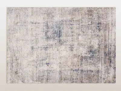 Low wool carpet 3D model