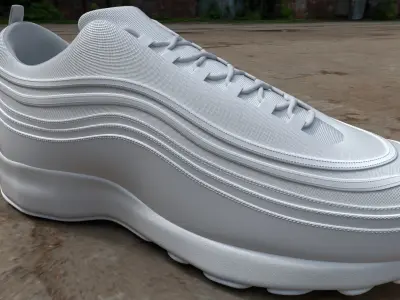 Shoes 3D model nike air max 3D model