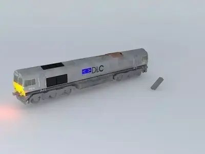 EMD -Class 66 JT42CWR  DLC Livery Free 3D model