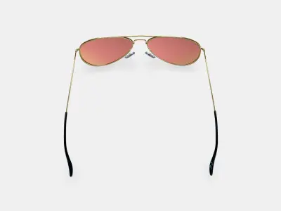 PRIVE REVAUX THE COMMANDO 20 CHAMPAGNE GOLD 3D model