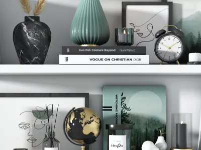 Decorative set 07 3D model