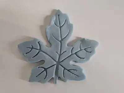 Cookie Cutter Biscuit Mold 01 - Autumn Leaf 3D print model