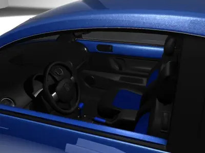 Volkswagen New Beetle 3D model