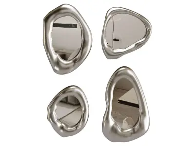 Set Abstract Mirror 3D model