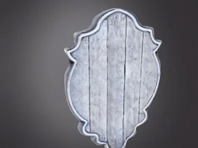 Bison head decor 3D print model