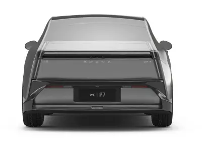 2025 Xpeng P7 3D model