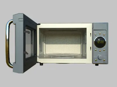 Microwave oven 3D model