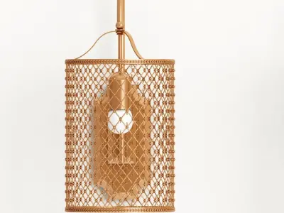 Modern wall lamp 3D model