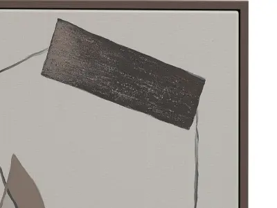 Lacadie Canvas Wall Art Renwil PBR 3D model