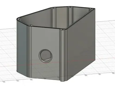 Electric Motorbike Battery Holder 3D print model
